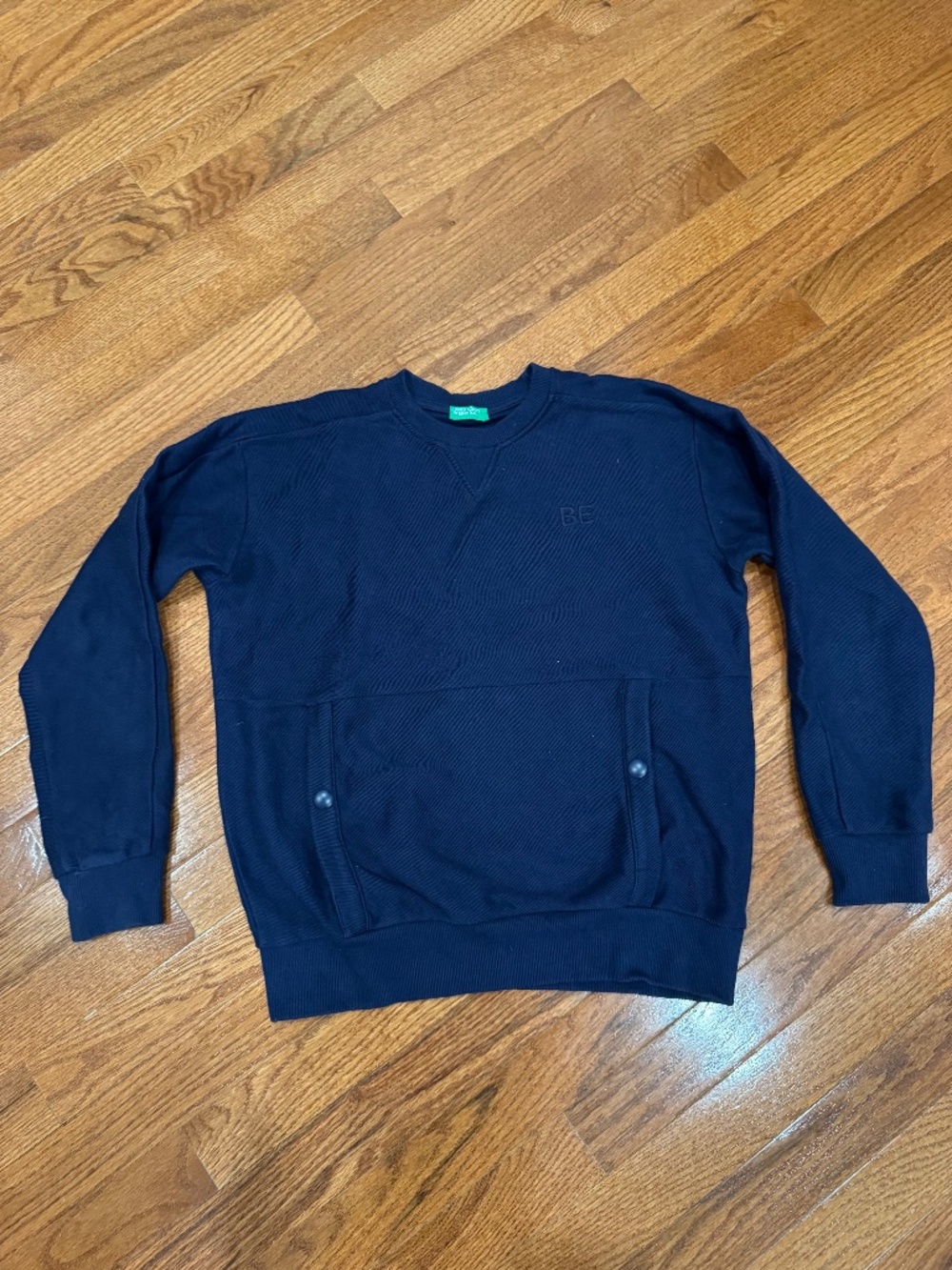 NAVY BENETTON PULLOVER SIZE 10/11 YRS OLD